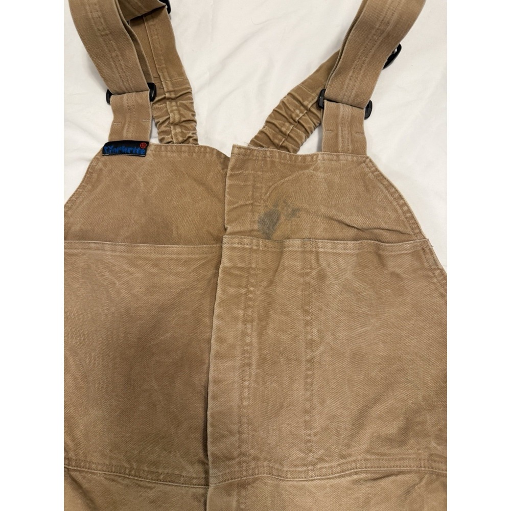 Workright Benchmark Bib Overall Pants Work Canvas XXL Made In USA 150BAN12br - Picture 3 of 16